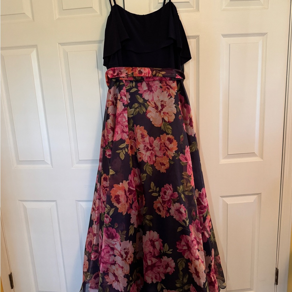Eliza J Navy Dress